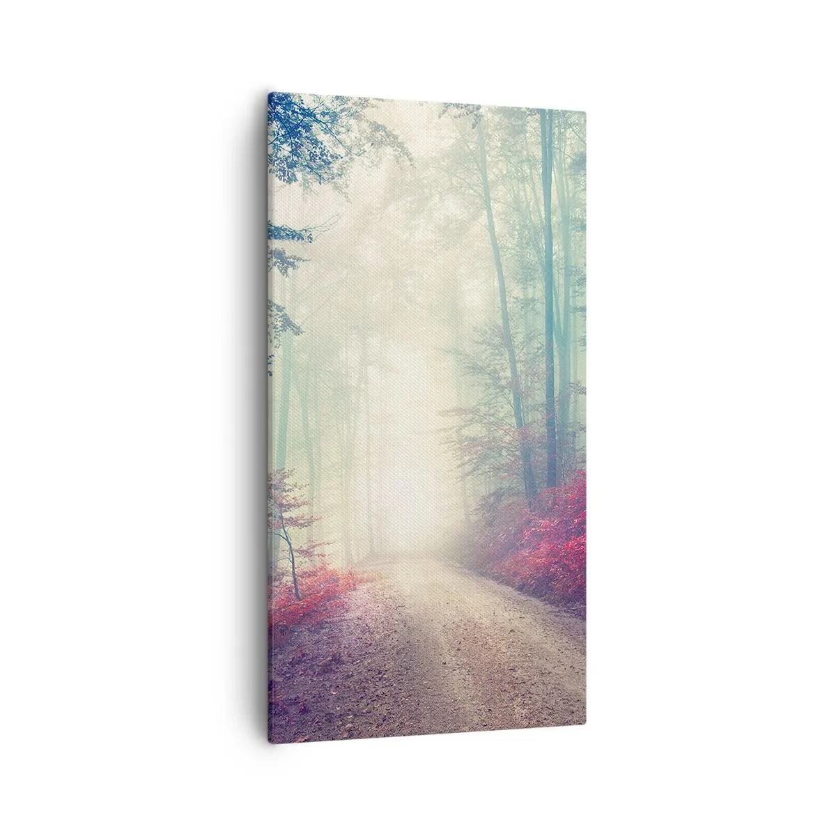 Cuadro sobre lienzo - Impresión de Imagen - Qué bueno es levantarse al amanecer - 55x100 cm