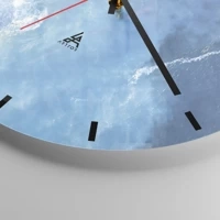 Esfera sin numeración, con rayas