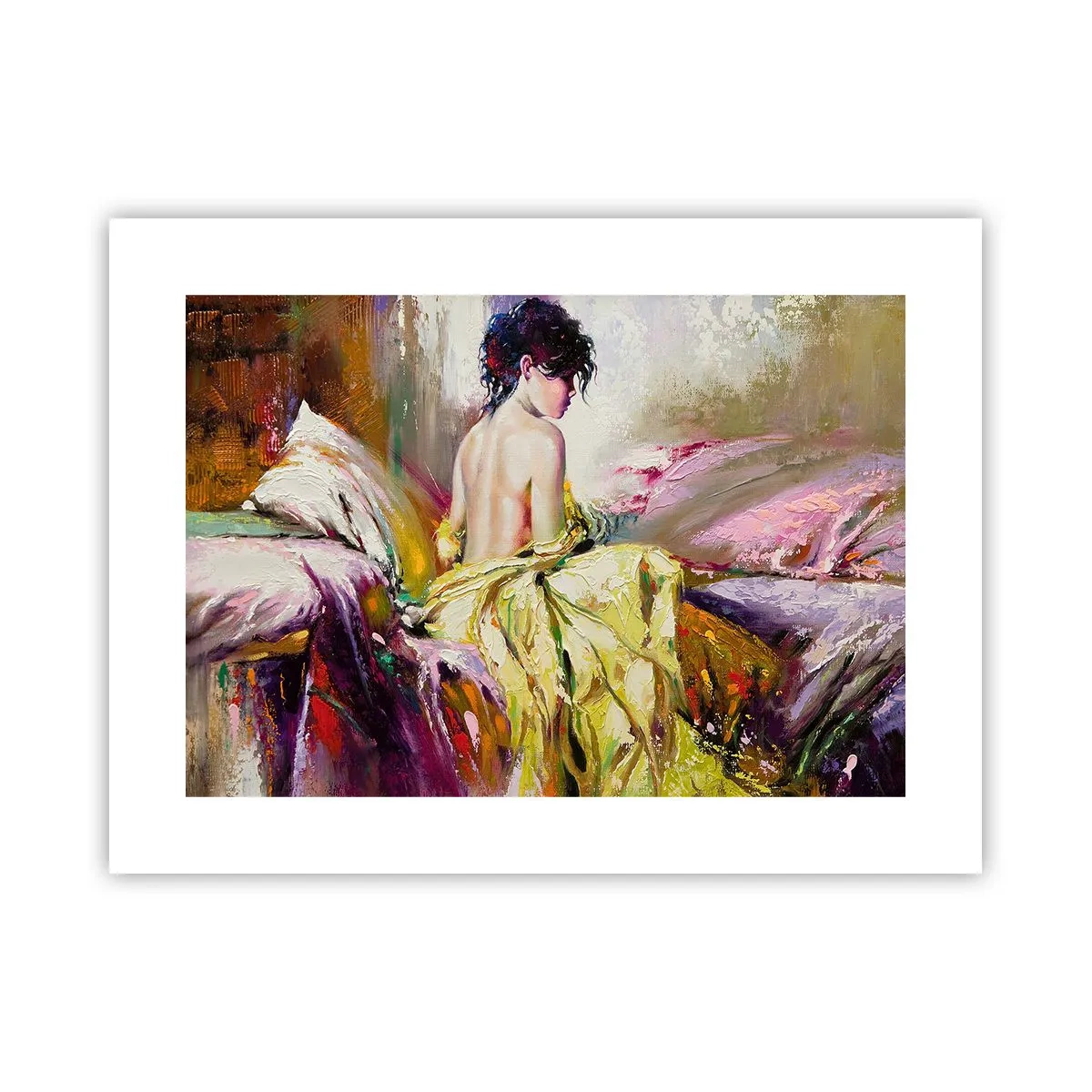 Póster - La hermosura y frescura de la flor - 40x30 cm