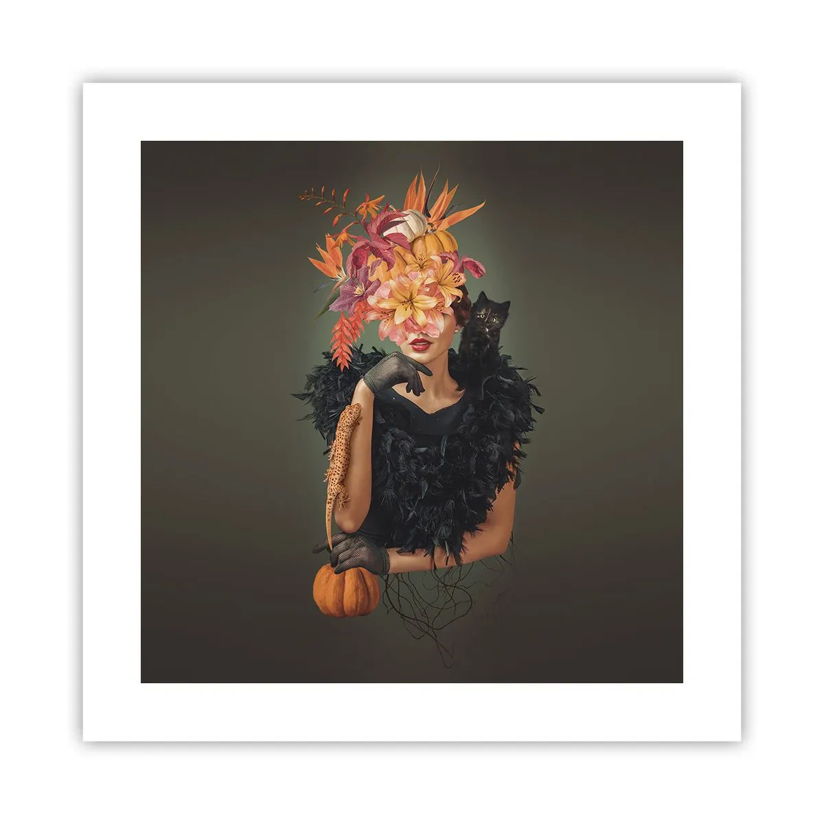 Póster - Hechizo de bruja - 40x40 cm