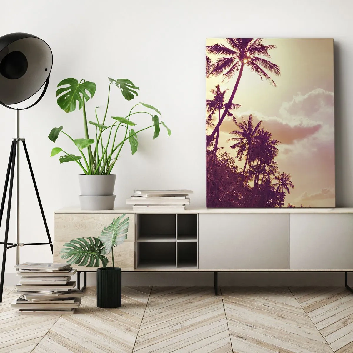 Cuadro sobre lienzo - Impresión de Imagen - Debes elegir - 55x100 cm