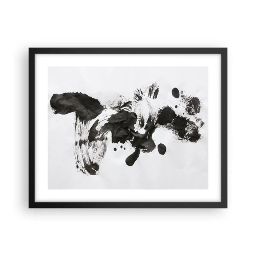 Póster en marco negro - ¿Un método en la locura? - 50x40 cm