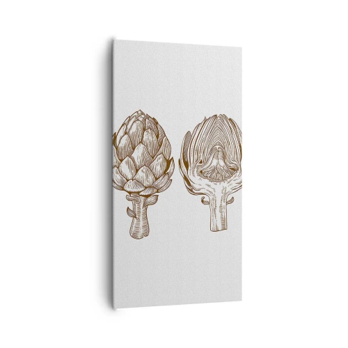 Cuadro sobre lienzo - Impresión de Imagen - Lección de anatomía - 65x120 cm