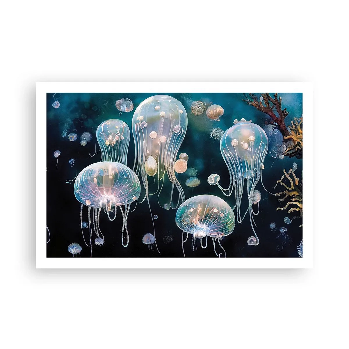 Póster - Globos submarinos - 91x61 cm