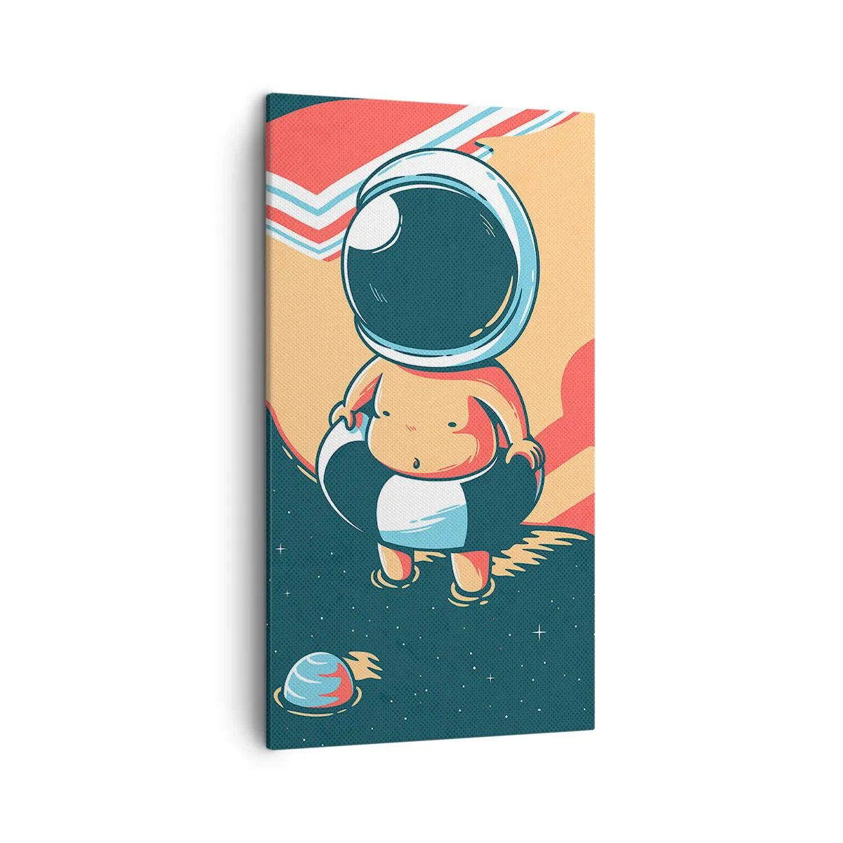 Cuadro sobre lienzo - Impresión de Imagen - Desde una perspectiva diferente - 45x80 cm