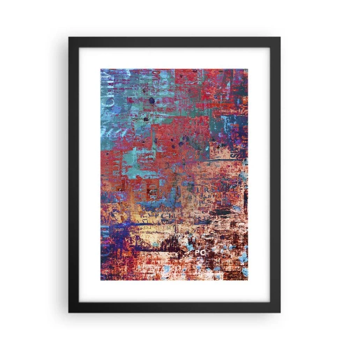Póster en marco negro - Memoria y olvido - 30x40 cm