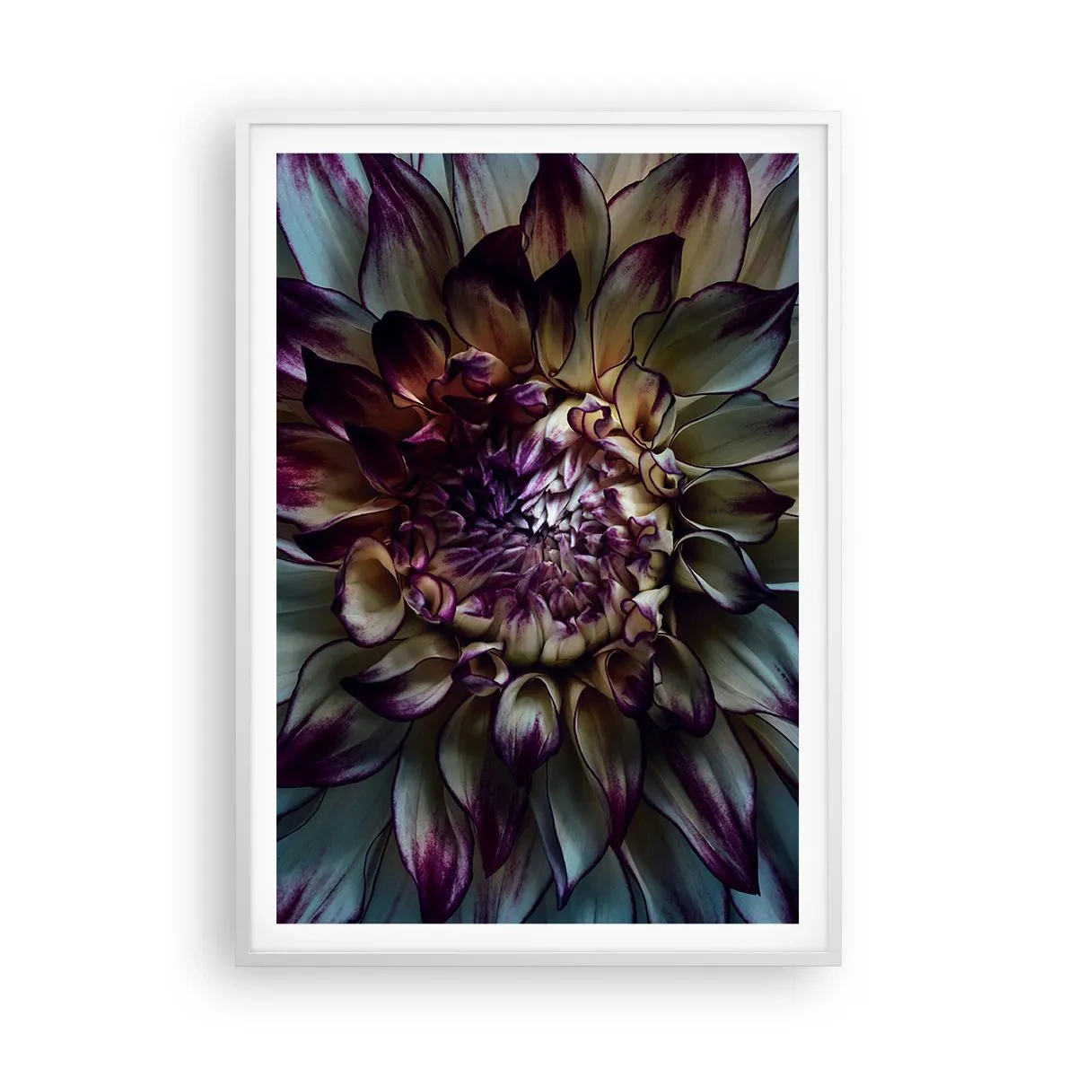 Póster en marco blanco - El florecimiento de la hermosura - 70x100 cm