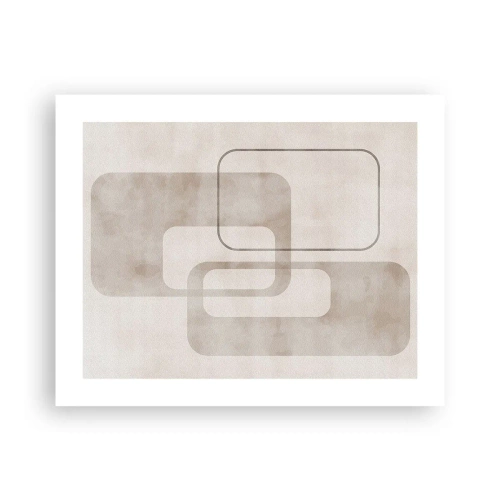 Póster - Fuga geométrica - 50x40 cm