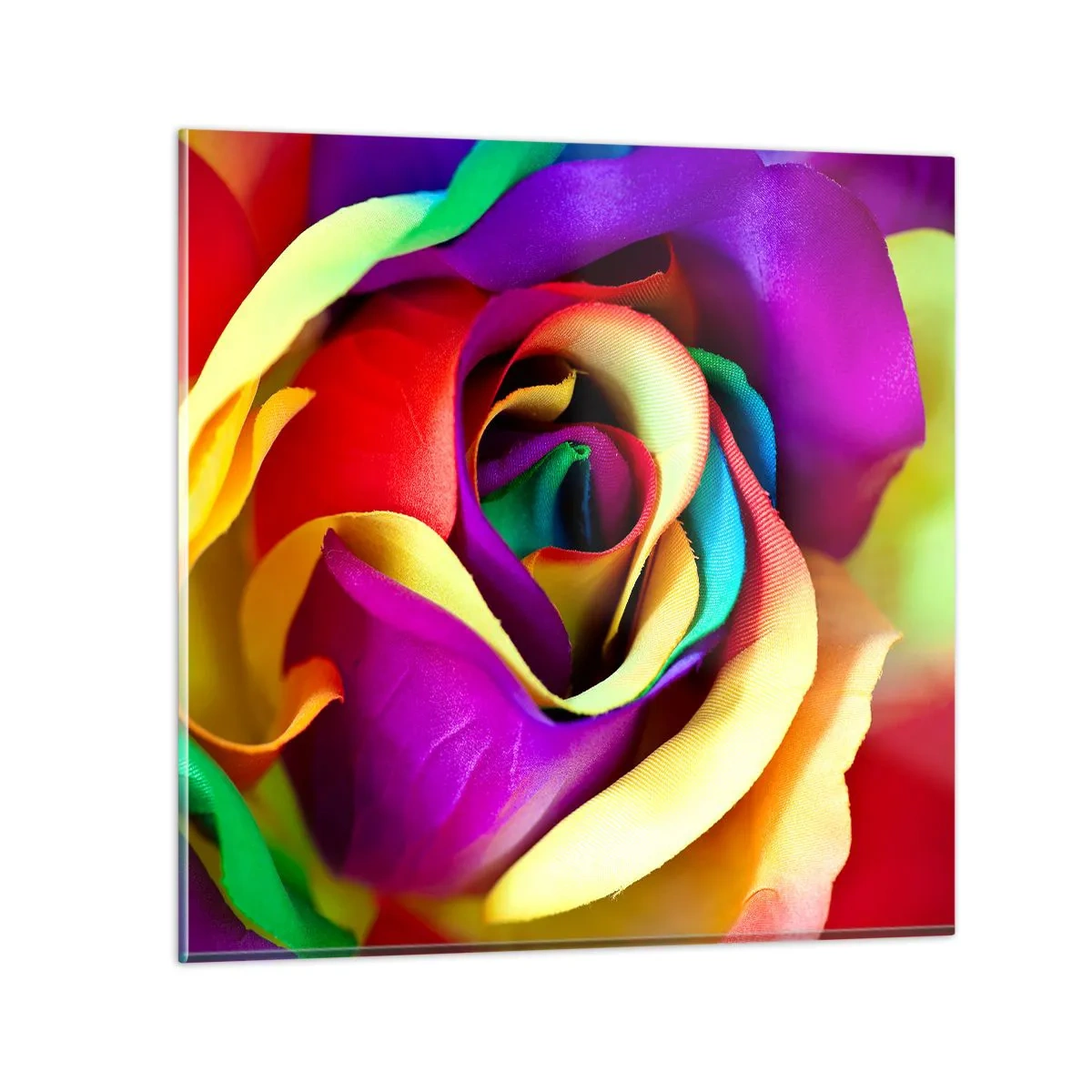 Cuadro sobre vidrio - Impresiones sobre Vidrio - Es imposible - 30x30 cm