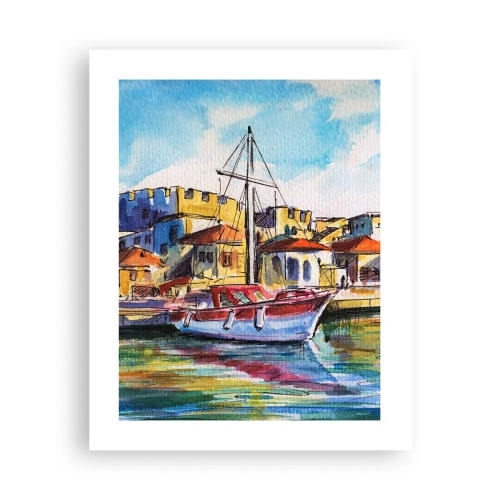 Póster - Tarde de arco iris - 40x50 cm