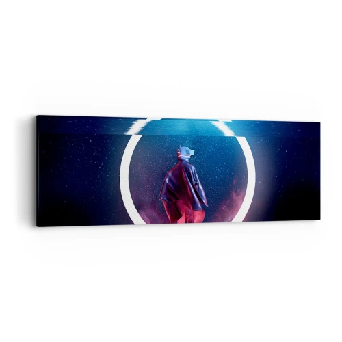 Cuadro sobre lienzo - Impresión de Imagen - Entre mundos - 90x30 cm