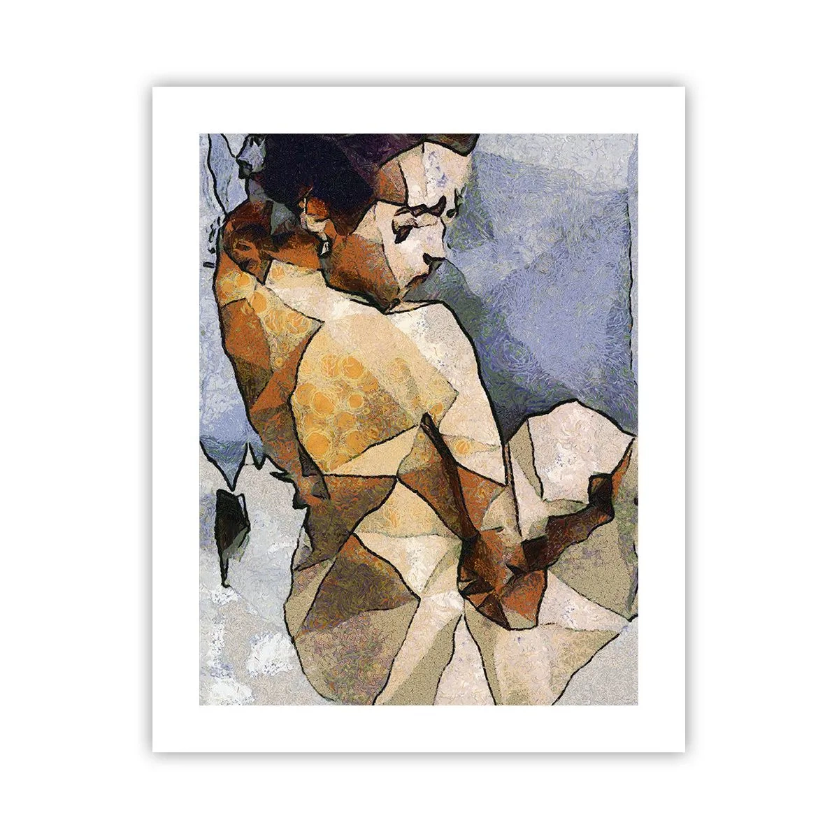 Póster - En el espíritu del cubismo - 40x50 cm