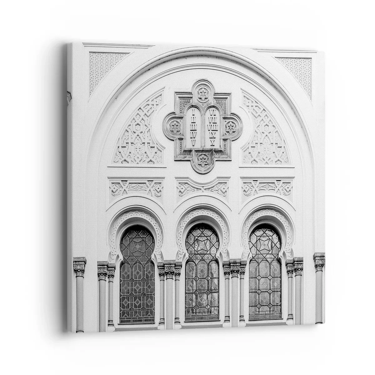 Cuadro sobre lienzo - Impresión de Imagen - En la frontera de las culturas - 40x40 cm