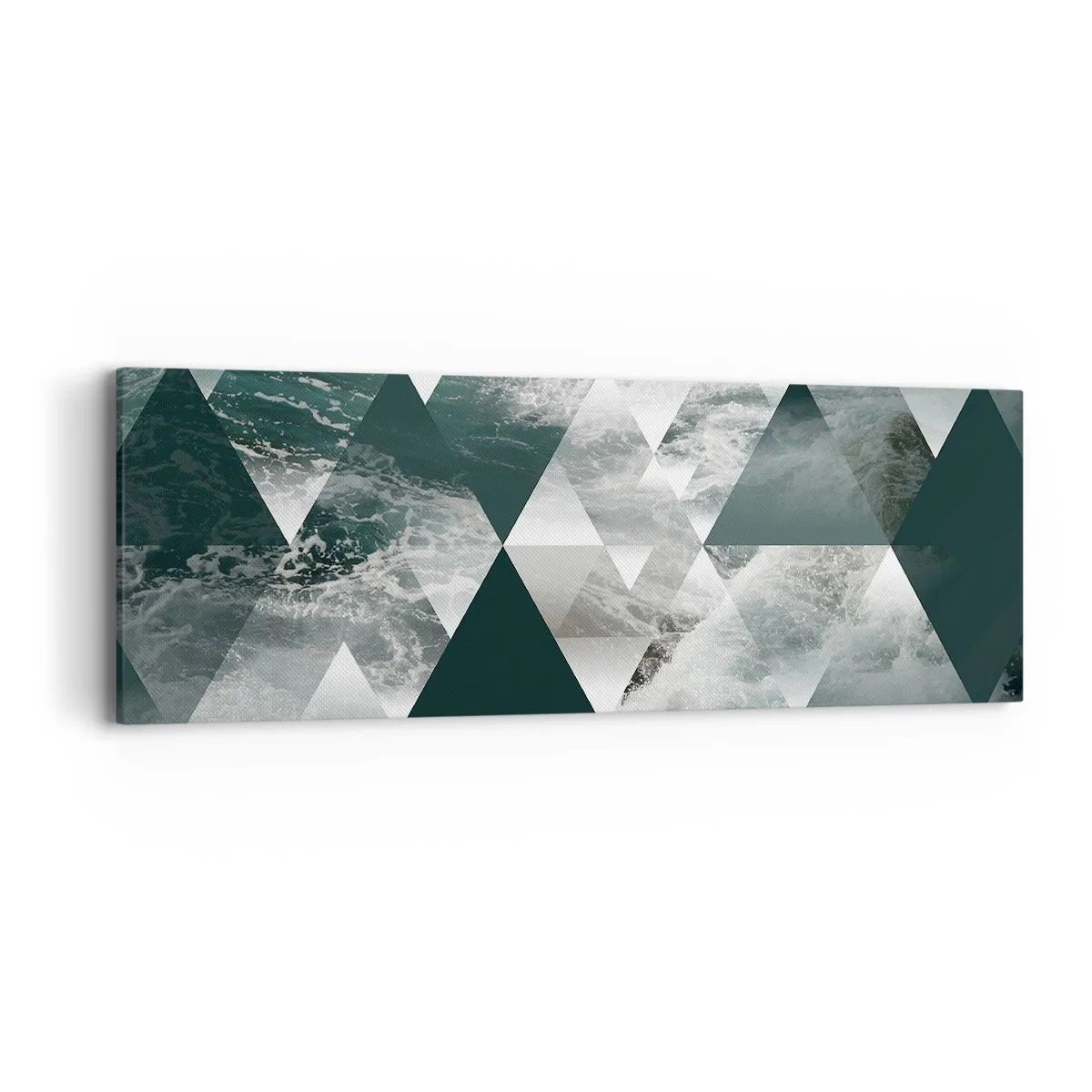 Cuadro sobre lienzo - Impresión de Imagen - Una perspectiva de cristal - 90x30 cm