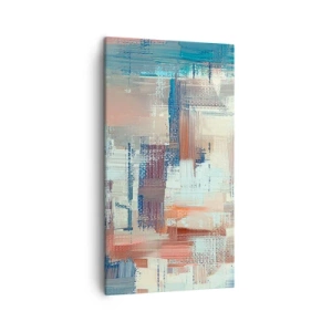 Cuadro sobre lienzo - Impresión de Imagen - Alcanzando la luz - 45x80 cm