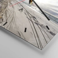 Esfera sin numeración, con rayas