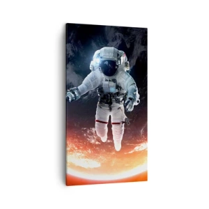 Cuadro sobre lienzo - Impresión de Imagen - ¿Puedo quedarme un rato más? - 45x80 cm