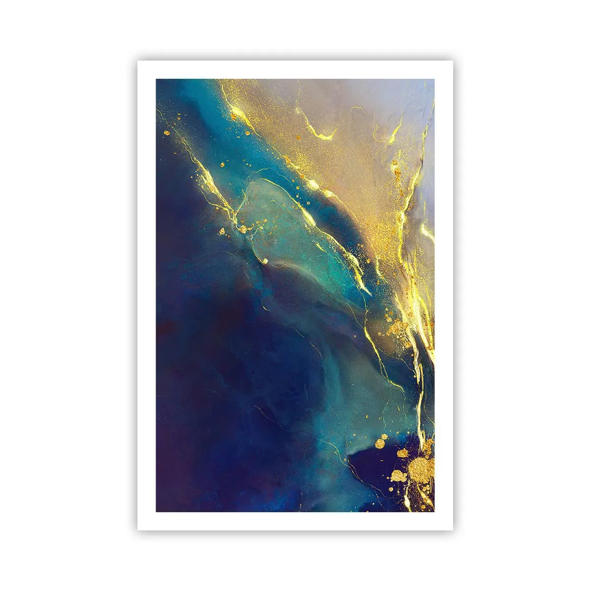 Póster - Inundación dorada - 61x91 cm