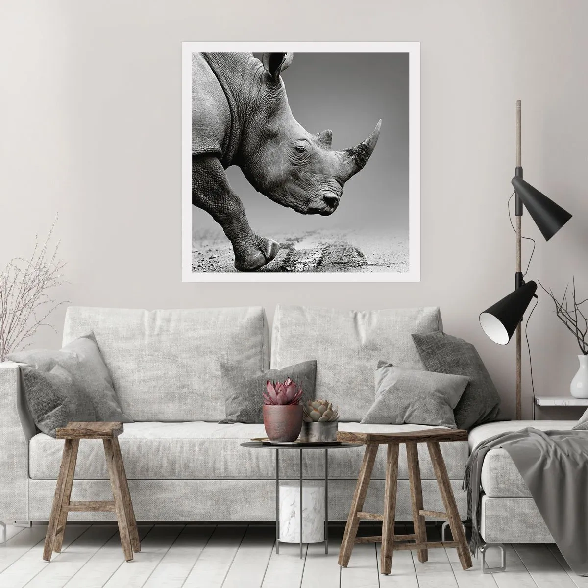 Póster - Fuerza imparable - 60x60 cm