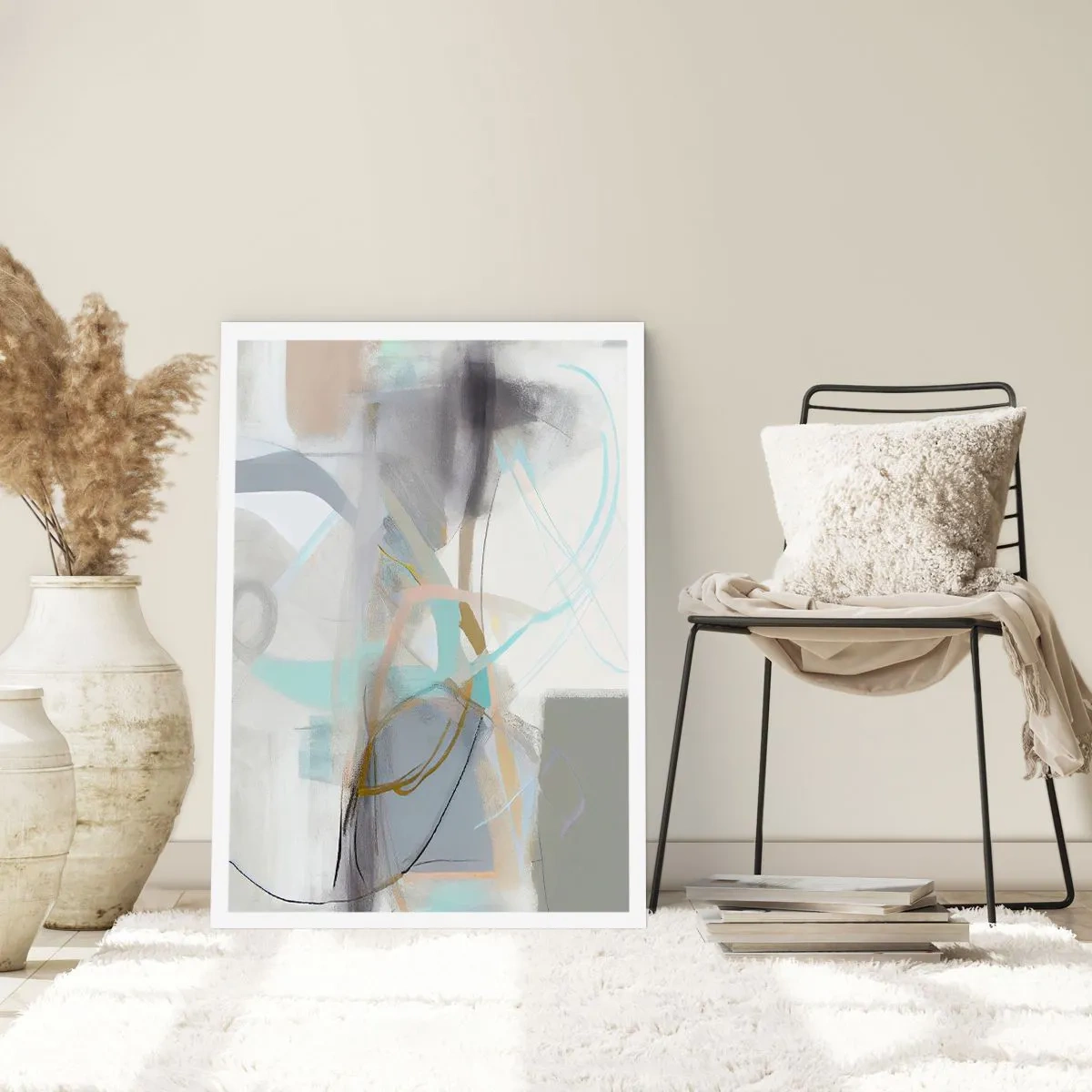 Póster - Abstracción brumosa - 61x91 cm