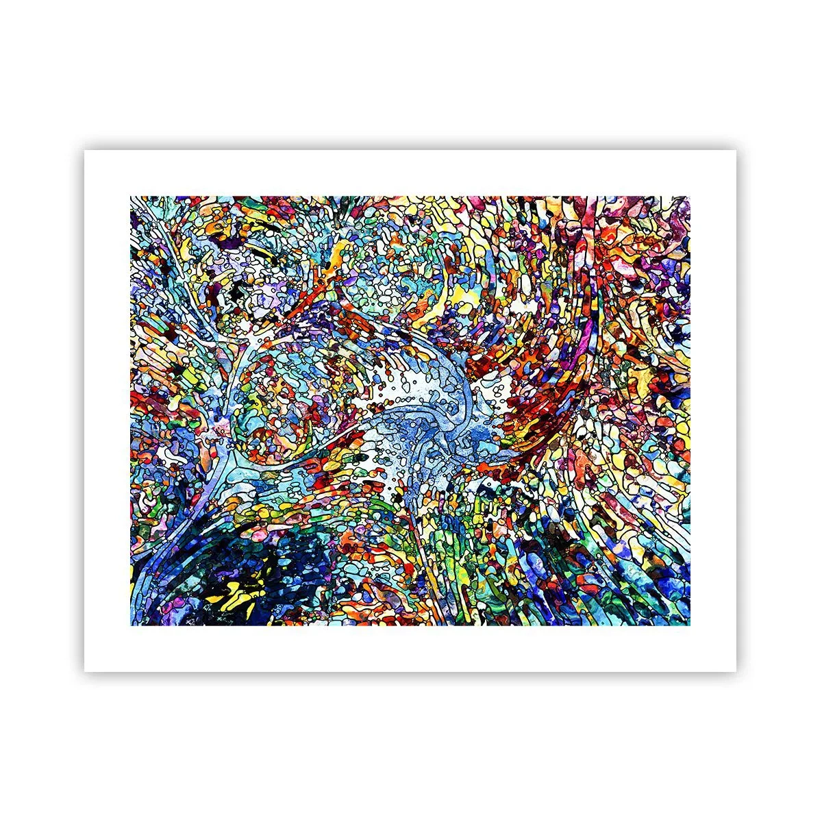 Póster - Vidriera - 50x40 cm