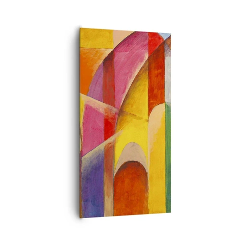 Cuadro sobre lienzo - Impresión de Imagen - Catedral del sol - 65x120 cm