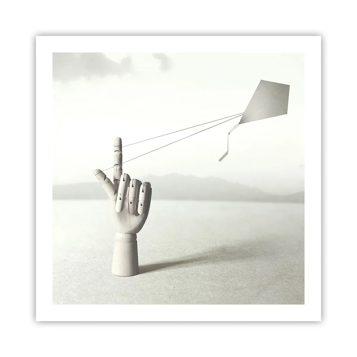 Póster - Una prueba de fuerza - 60x60 cm