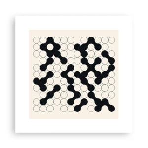 Póster - Juego chino - una variación - 30x30 cm
