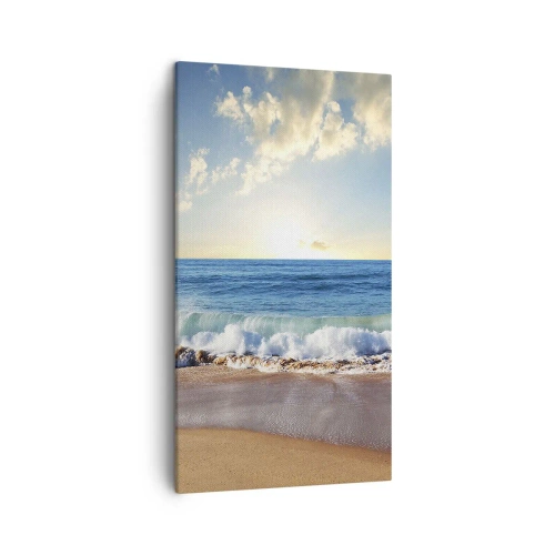 Cuadro sobre lienzo - Impresión de Imagen - Movimiento y quietud al mismo tiempo - 45x80 cm