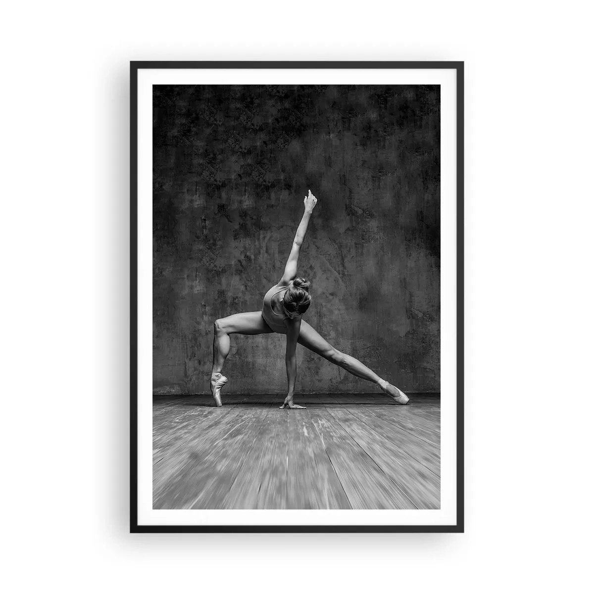 Póster en marco negro - Equilibrio perfecto - 70x100 cm