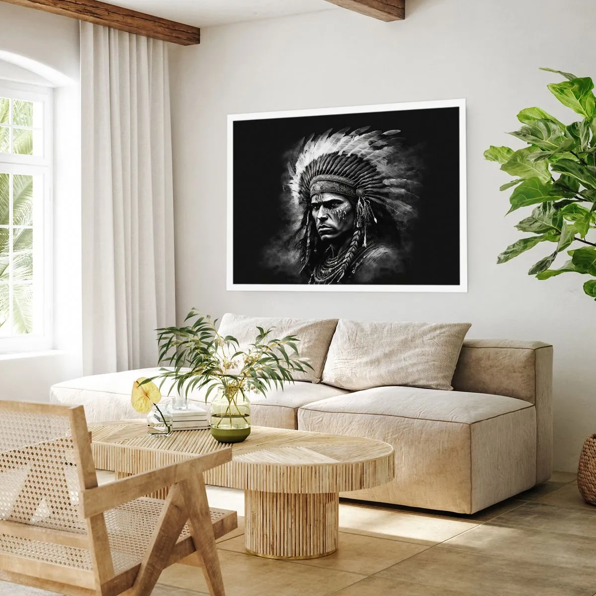 Póster - Líder y guerrero - 91x61 cm