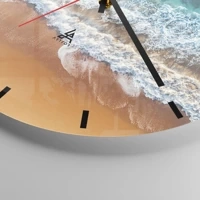 Esfera sin numeración, con rayas