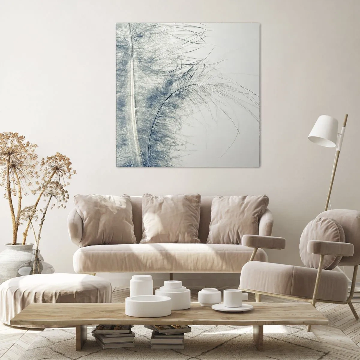 Cuadro sobre lienzo - Impresión de Imagen - Susurro de la naturaleza - 60x60 cm