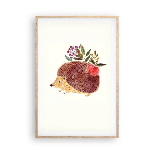 Póster en marco roble claro - Y ya te gusto - 61x91 cm