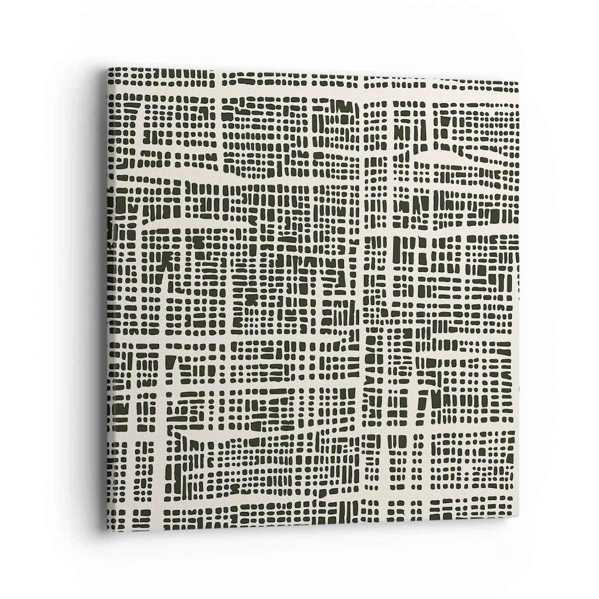 Cuadro sobre lienzo - Impresión de Imagen - Composición del tejido - 40x40 cm