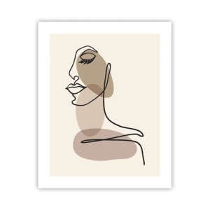 Póster - Una línea de hermosura - 40x50 cm