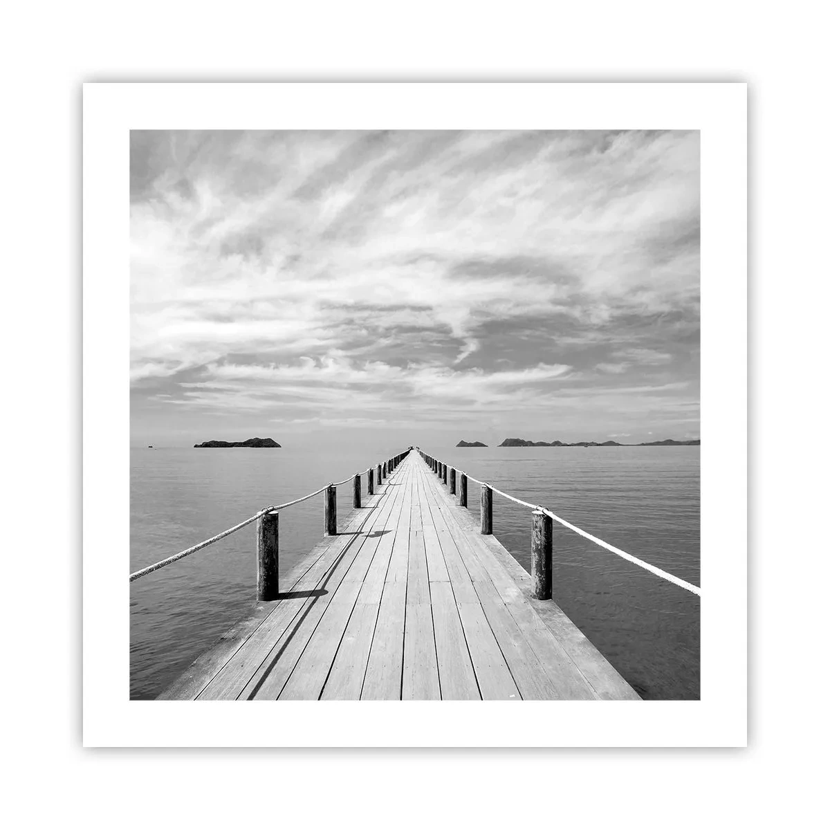 Póster - Hora de viajar - 50x50 cm