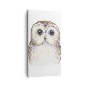 Cuadro sobre lienzo - Impresión de Imagen - Mírame a los ojos - 55x100 cm