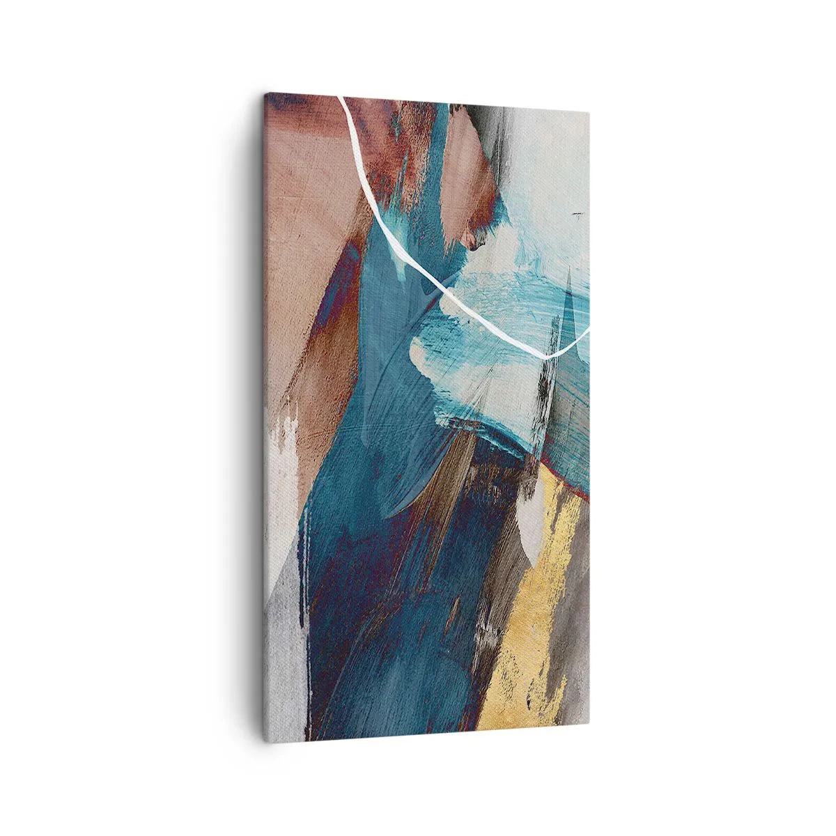 Cuadro sobre lienzo - Impresión de Imagen - Con estilo y energía - 45x80 cm