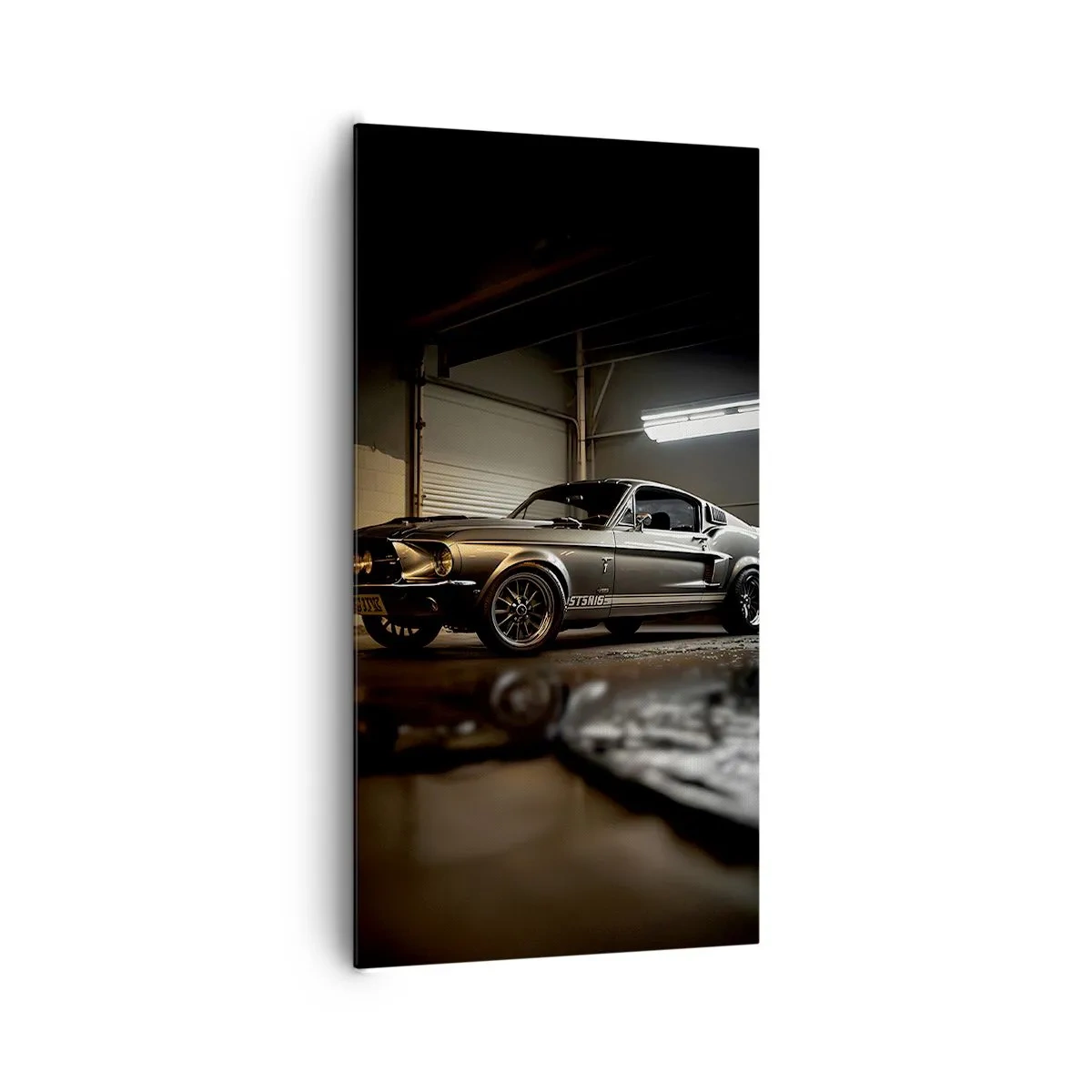 Cuadro sobre lienzo - Impresión de Imagen - Un retorno al pasado - 65x120 cm