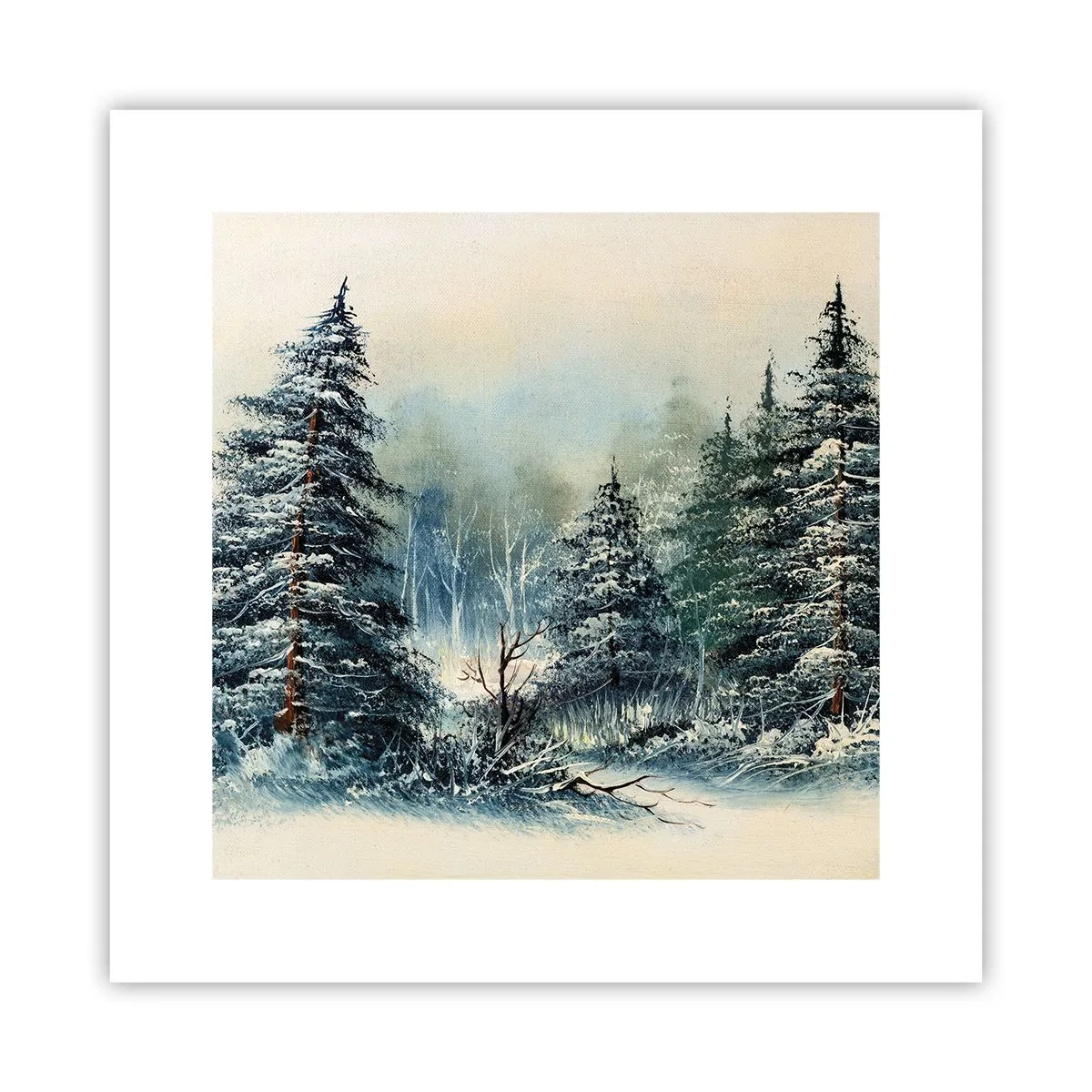 Póster - Preparados para la Navidad - 30x30 cm