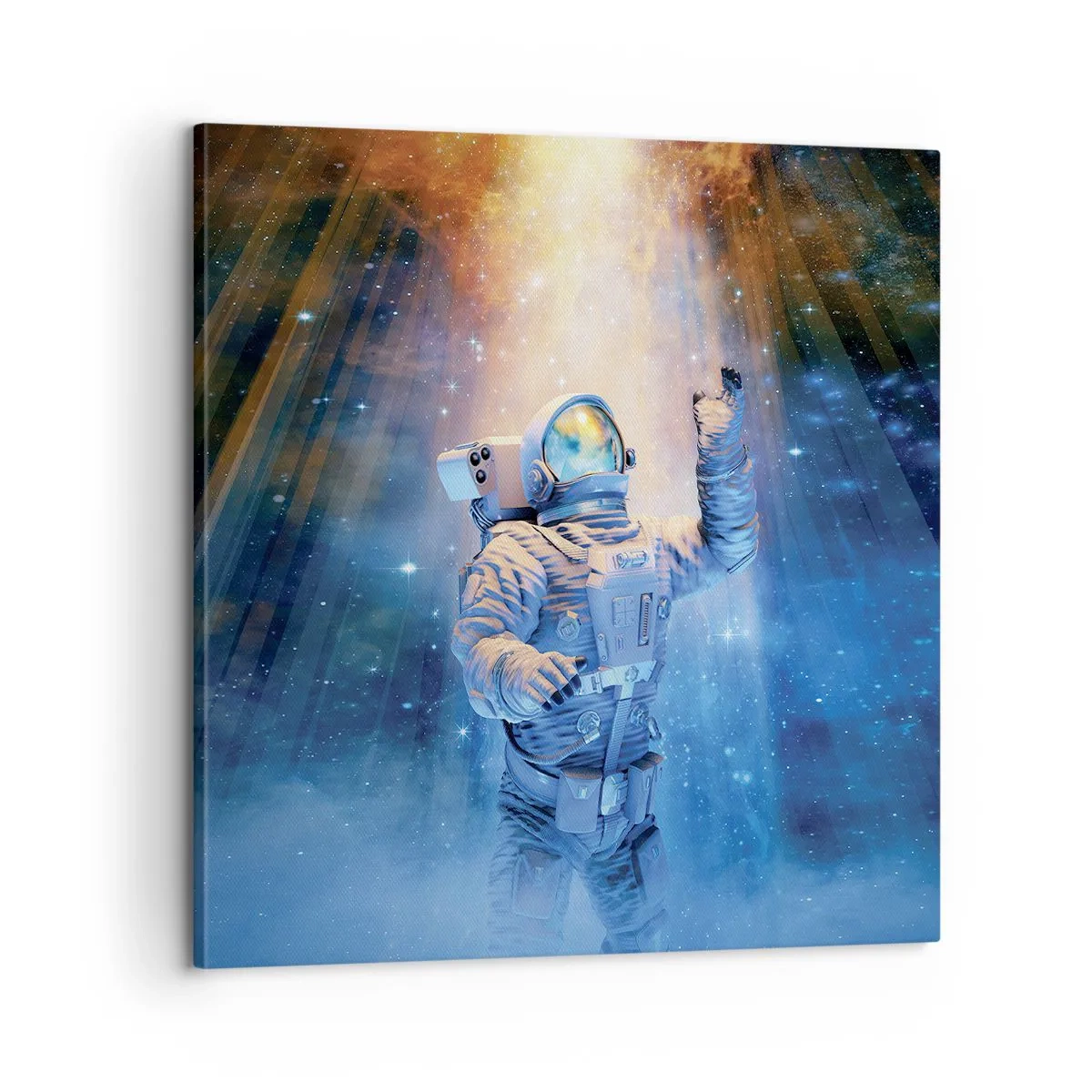 Cuadro sobre lienzo - Impresión de Imagen - El descubrimiento - 60x60 cm