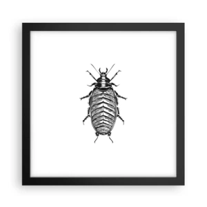 Póster en marco negro - ¡Qué espécimen! - 30x30 cm