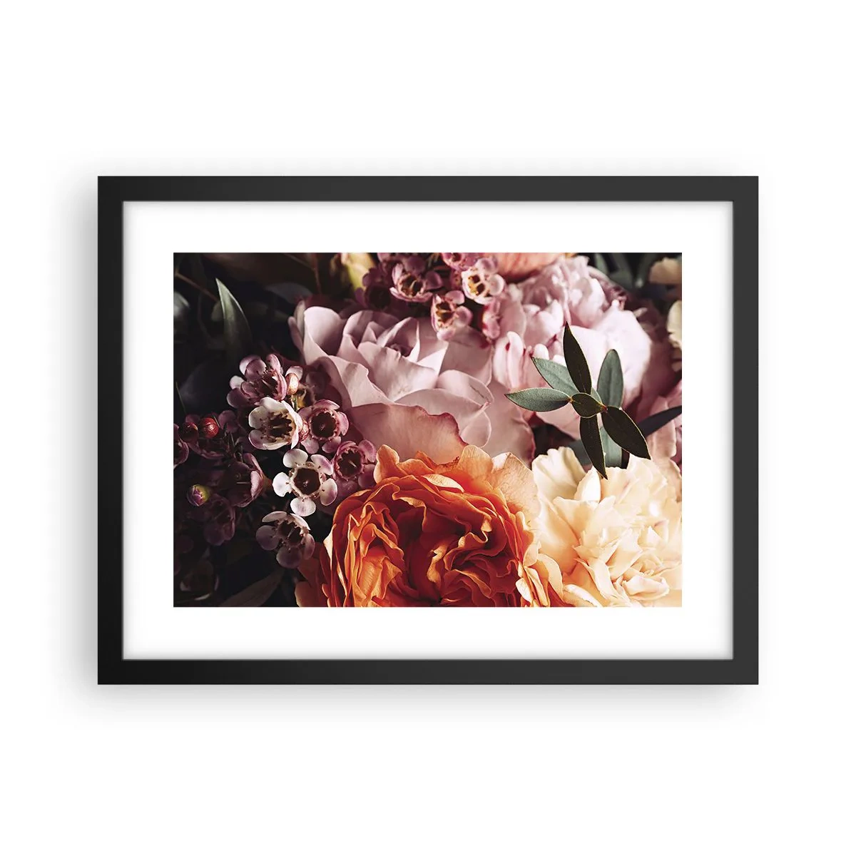 Póster en marco negro - Belleza envolvente - 40x30 cm