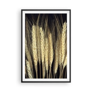 Póster en marco negro - Magia rústica - 61x91 cm