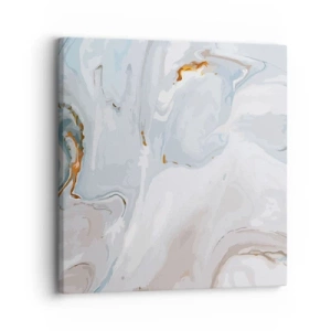 Cuadro sobre lienzo - Impresión de Imagen - Blanco fusión - 30x30 cm