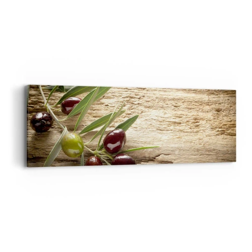 Cuadro sobre lienzo - Impresión de Imagen - Directamente de la naturaleza - 90x30 cm