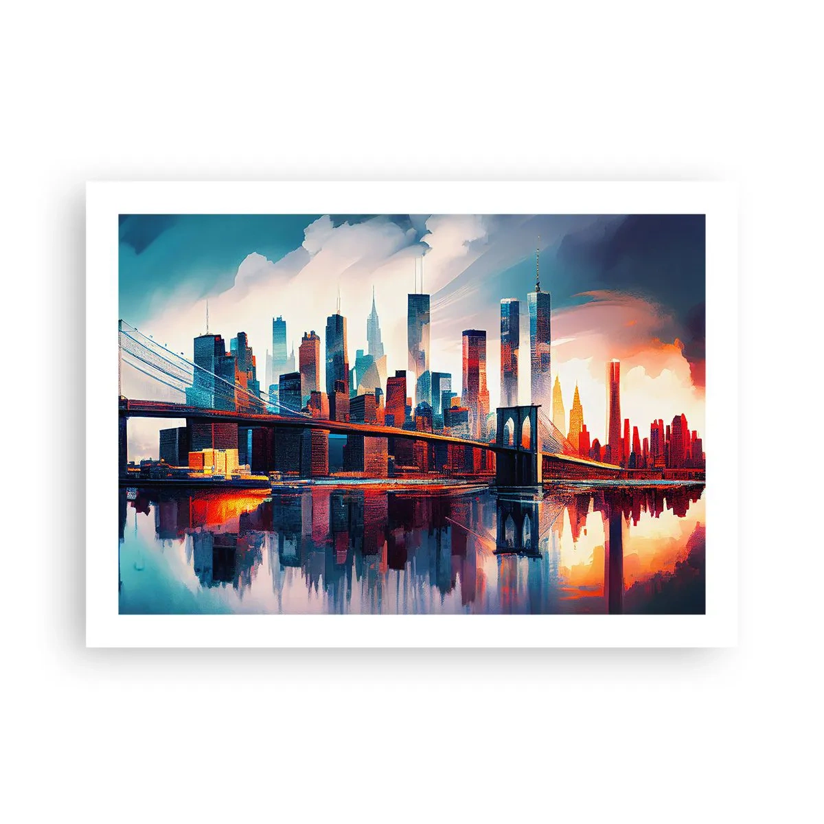 Póster - Nueva York siempre luce - 70x50 cm