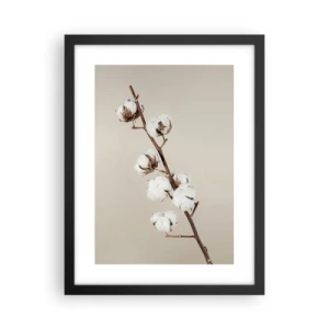 Póster en marco negro - En la fuente de la suavidad - 30x40 cm