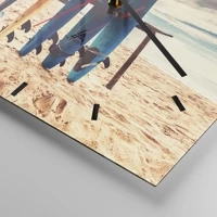 Esfera sin numeración, con rayas